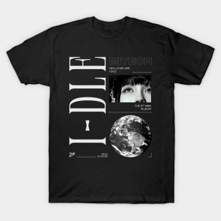 GIDLE 2024 World Tour T Shirts GI-DLE Idol Concert t-Shirt
